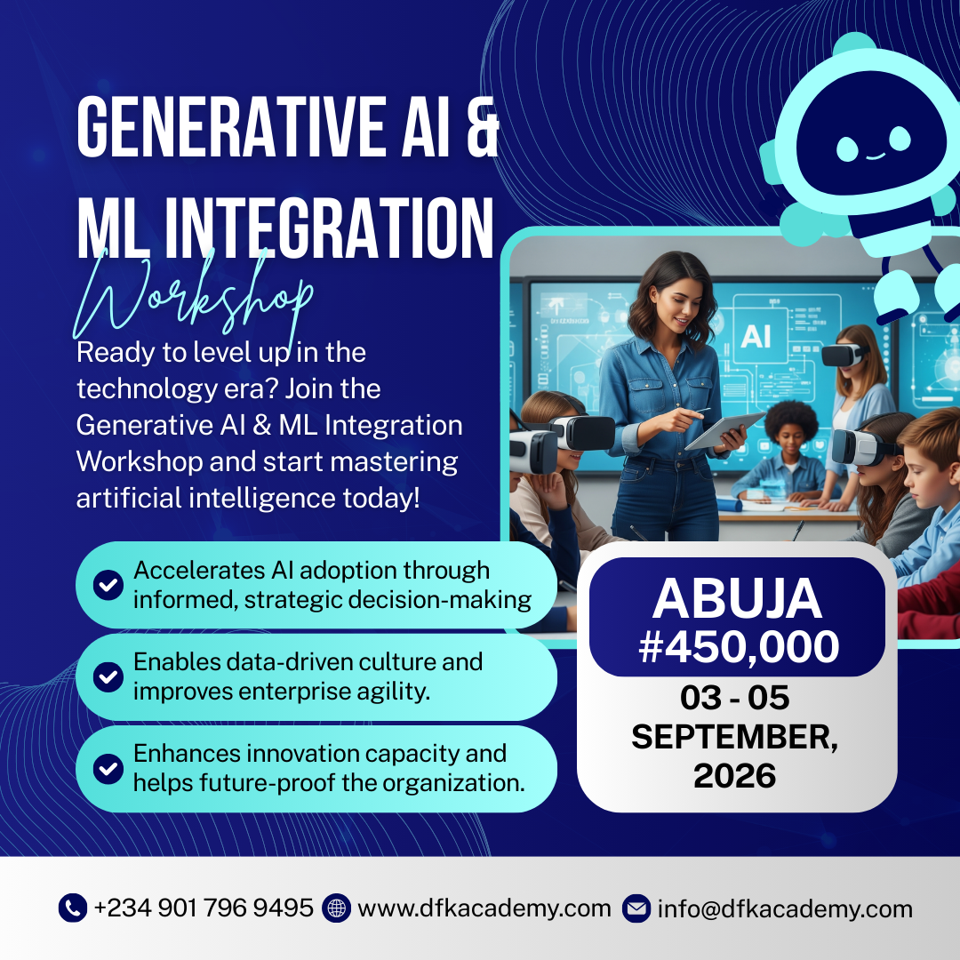 Generative AI & ML Integration Workshop (Abuja)