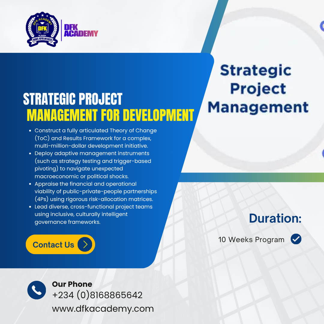 Strategic Project Management for Development (SPMD)